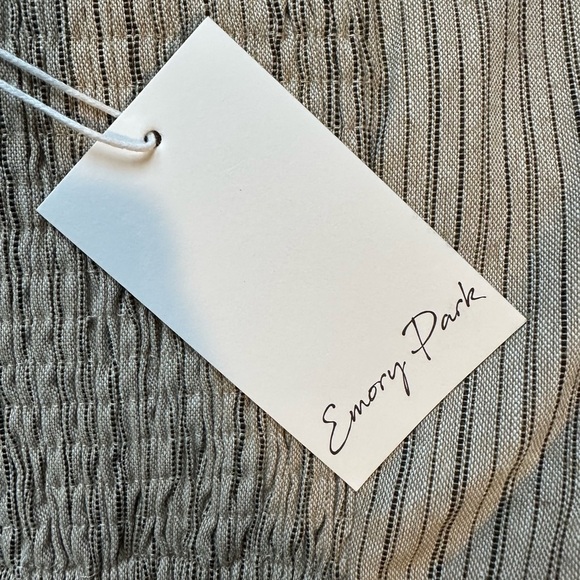 NWT Striped Button-Down Vest - Picture 5 of 5